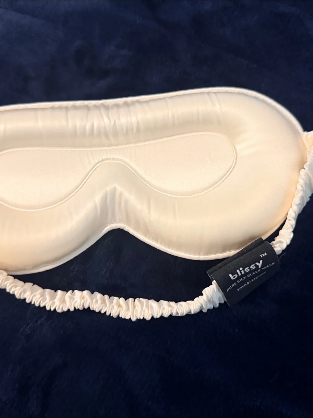 Blissy Sleep Mask 100%Mulberry Silk Adult One Size